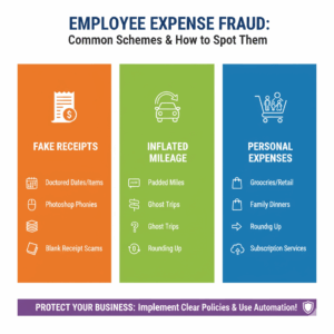 common types of employee expense fraud