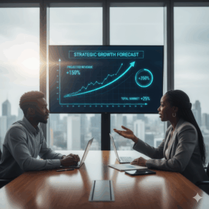 Angel investor mentoring Nigerian startup founder