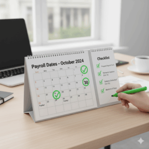 Payroll calendar and best practice checklist