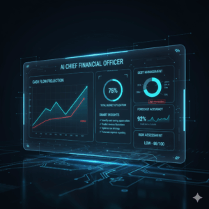AI CFO dashboard for startup financial management