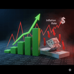 Infographic showing how inflation impacts startup costs and profitability