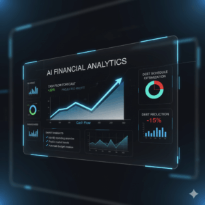 AI CFO dashboard forecasting debt repayment capacity