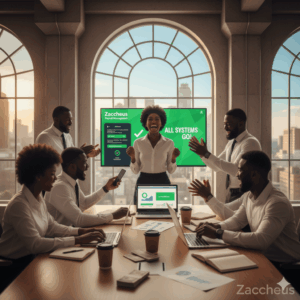 Accountant growing firm with payroll processing software