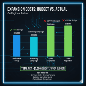 Budgeting for business expansion costs