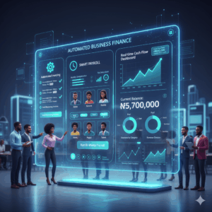 Fintech tools automating accounting tasks for businesses and improving efficiency.