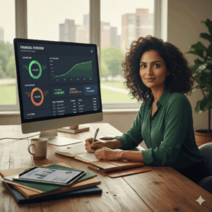 Business owner confident after successful vendor negotiations