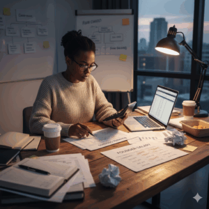 founder calculating salary against business expenses