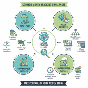 Common financial challenges faced by Nigerian SMEs like cash leaks and mixed accounts