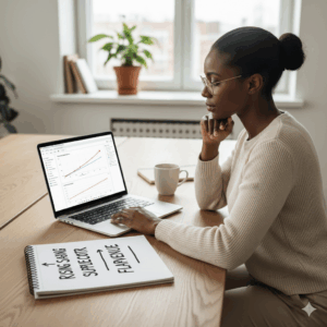 Business owner analyzing rising costs caused by FX volatility