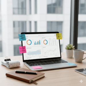 Tracking business expenses with clear records