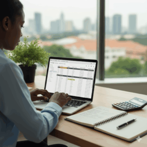 Reconciling stamp duty on electronic transfers during business accounting review