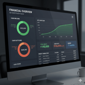 Using cash flow visibility to support vendor negotiations