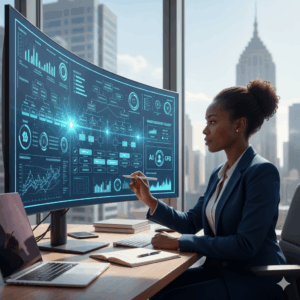 AI CFO managing co-founder exit and taxes