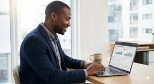 Founder using a Zero-Employee Finance Department for real time finance insights