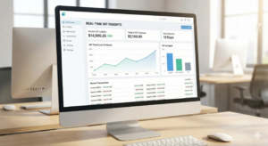 AI CFO dashboard helping SMEs stay tax compliant
