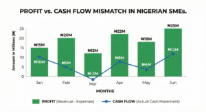 Difference between profit and cash flow for Nigerian SMEs