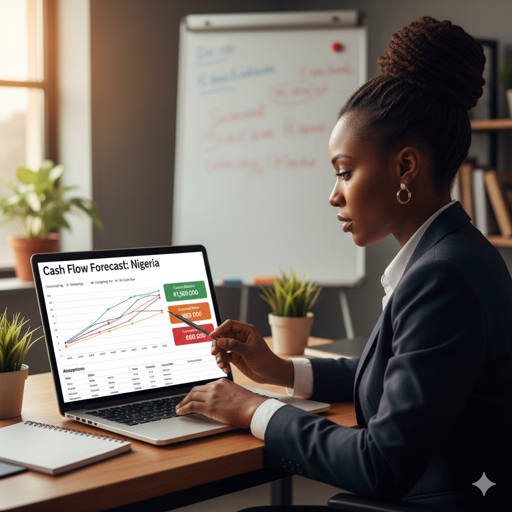 Cash Flow Forecast Template in Nigeria