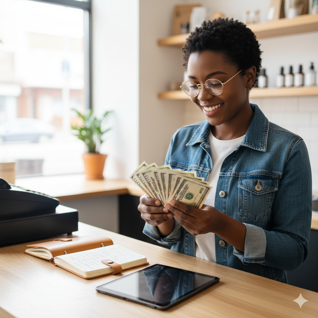 how to manage cash sales